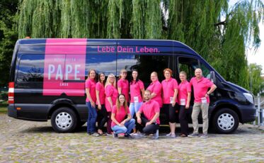 Teamfoto Geschwister Pape Tagespflege Brandenburg an der Havel